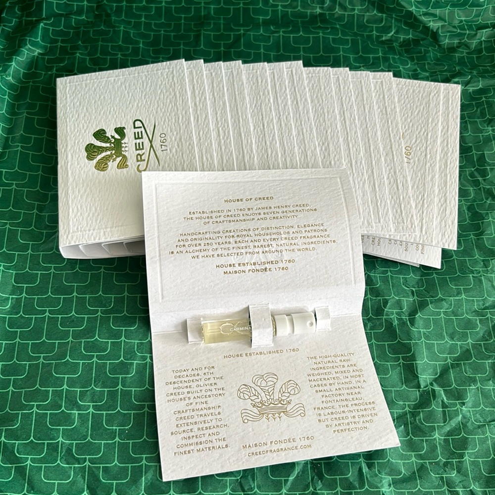 Creed carmina de Parfum samples (13 samples )